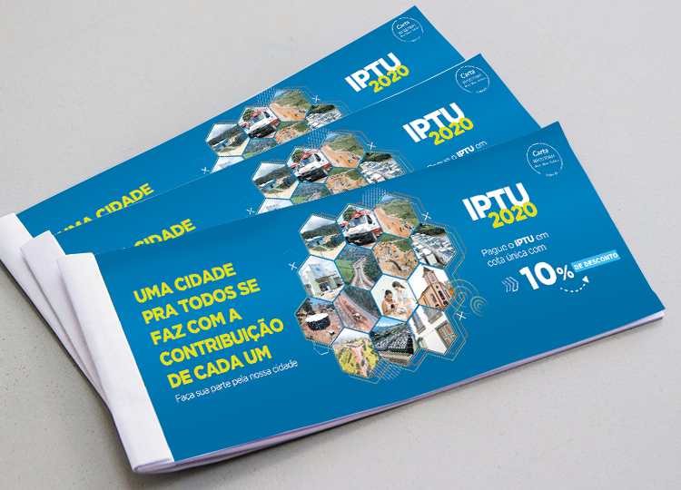 IPTU 2020: carnês começam a ser distribuídos aos contribuintes