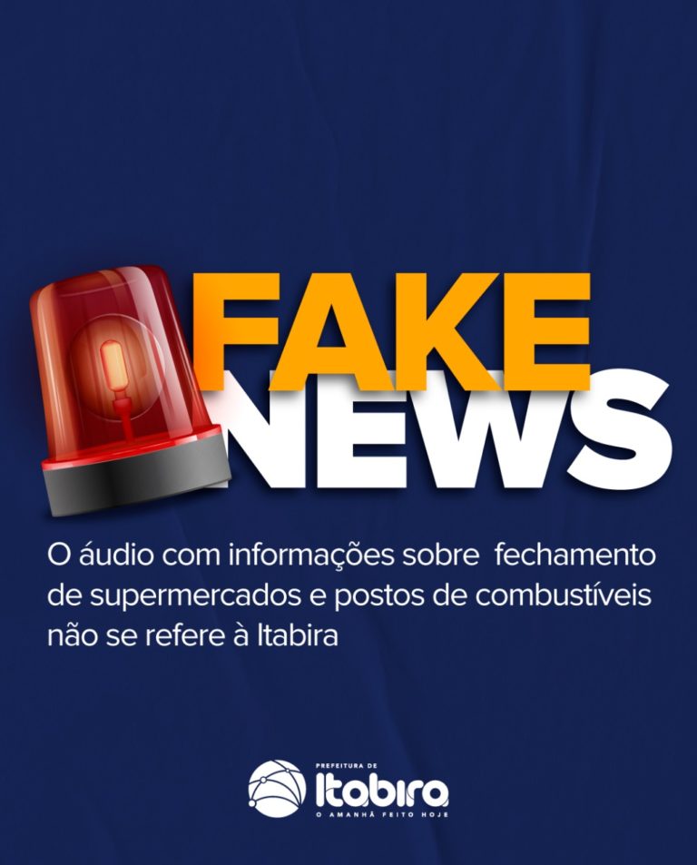 Utilidade Pública – Áudio com informações sobre fechamento de supermercados não se refere à Itabira