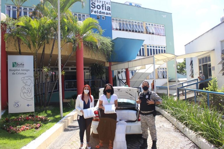 Detentos de Minas produzem 20 mil máscaras para doar ao Hospital Sofia Feldman