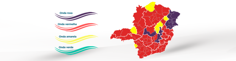 Macrorregiões Centro, Centro-Sul, Leste, Leste do Sul, Oeste e Vale do Aço avançam para onda vermelha