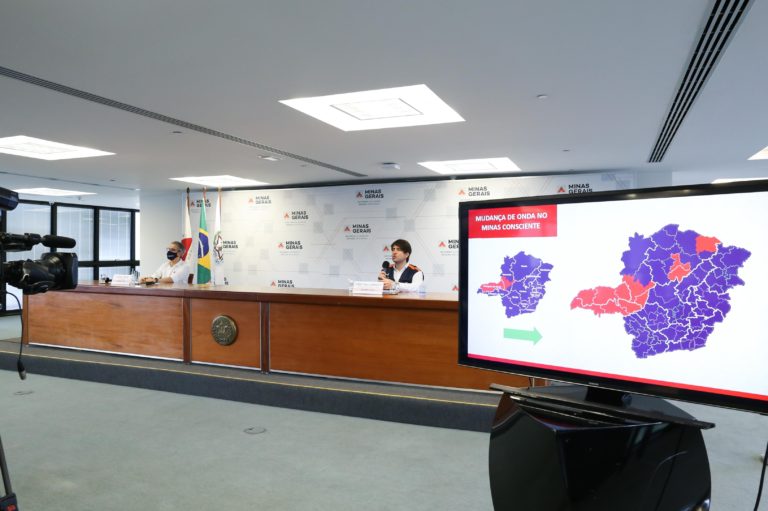 Estado mantém avanço da macro Triângulo do Sul e de três microrregiões para a onda vermelha na próxima segunda