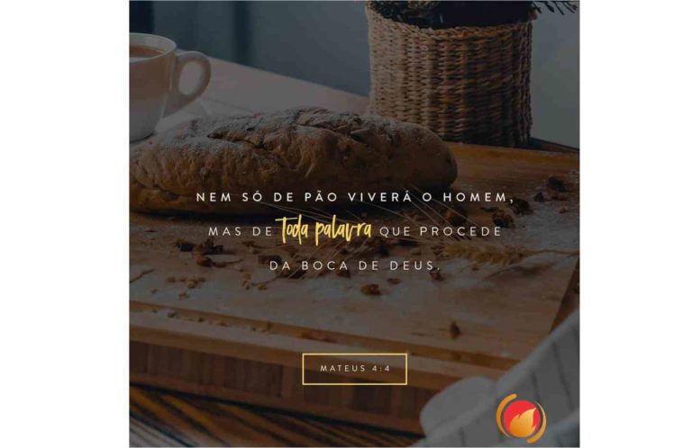 Alimento diário: uma reflexão para o seu dia!