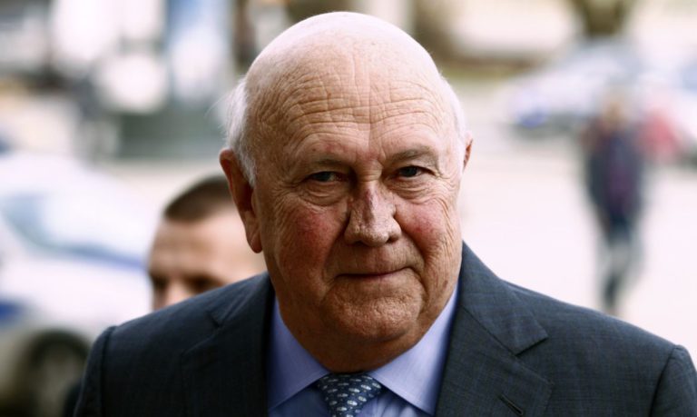 Morre o ex-presidente da África do Sul Frederik de Klerk
