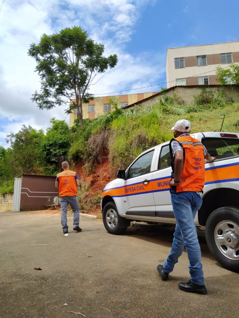 Chuvas intensas – Defesa Civil de Itabira faz mais de 60 atendimentos em quatro dias