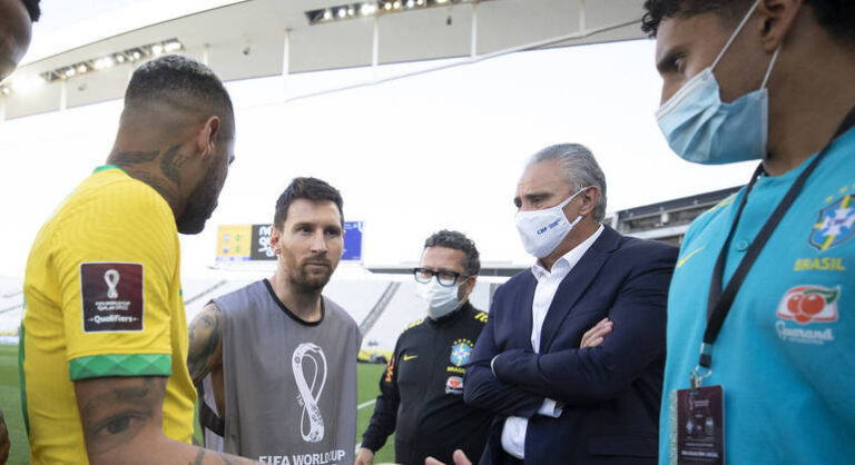 Brasil X Argentina será realizado em nova data e local, determina Fifa