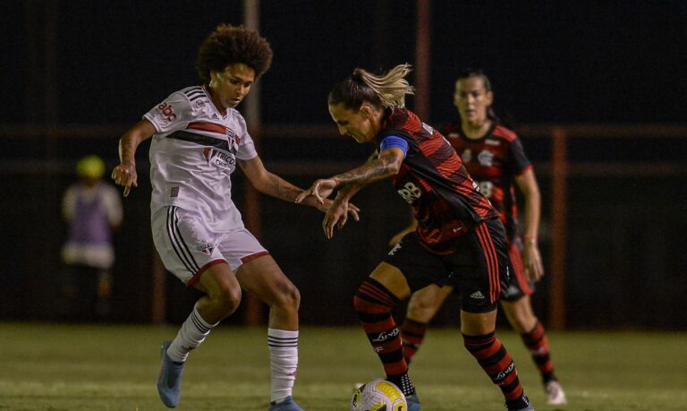 Flamengo e São Paulo empatam no Brasileiro Feminino