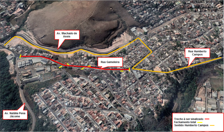 Rua Gameleira e adjacências terão desvio no trânsito nesta quarta-feira (4)