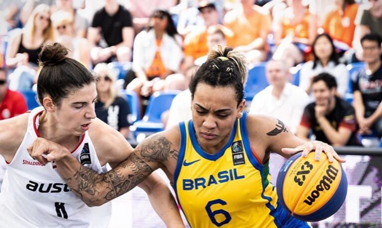 Seleção feminina estreia no Mundial de basquete 3×3