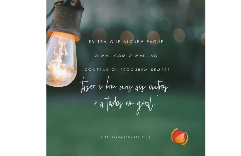 Alimento Diário: Uma reflexão para o seu dia!