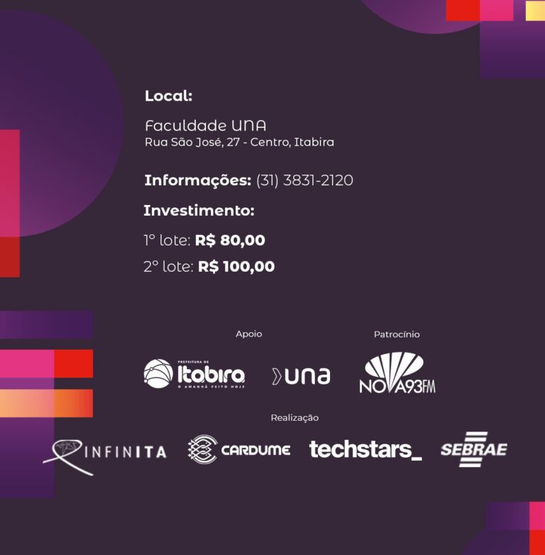 Prefeitura e parceiros promovem o Startup Weekend em Itabira