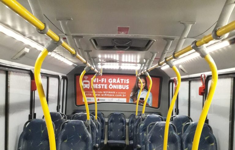 Ônibus do sistema metropolitano de transporte passam a contar com internet wi-fi