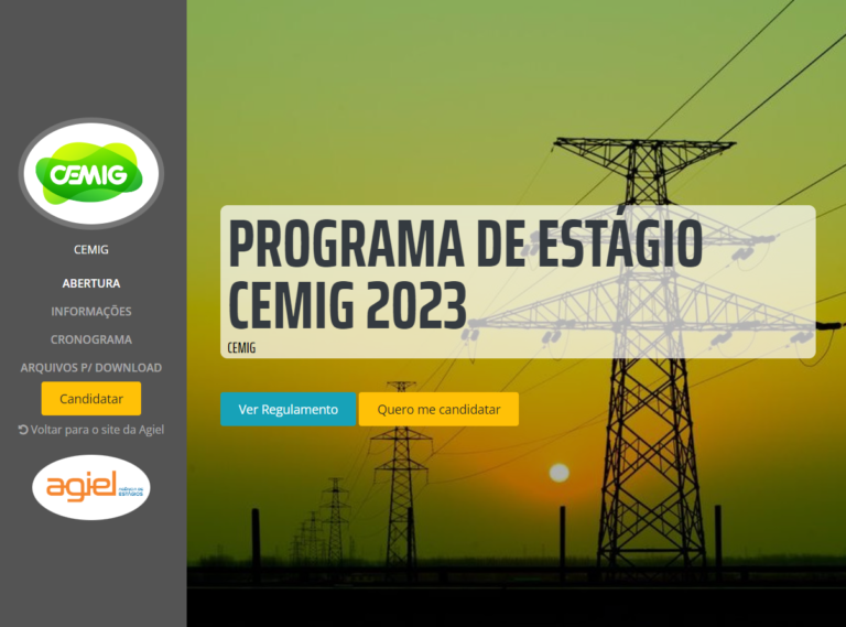 Cemig abre inscrições para Programa de Estágio 2023
