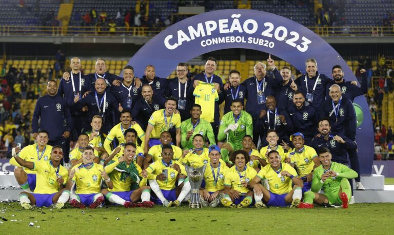 Brasil volta a conquistar Sul-Americano sub-20 após hiato de 12 anos