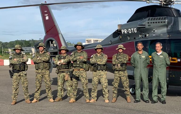 Aeronave cedida pelo governador ajuda PMMG a evitar ataque a agência bancária no Vale do Mucuri