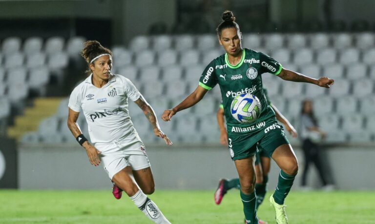 Palmeiras e Santos empatam pela Série A1 do Brasileiro Feminino