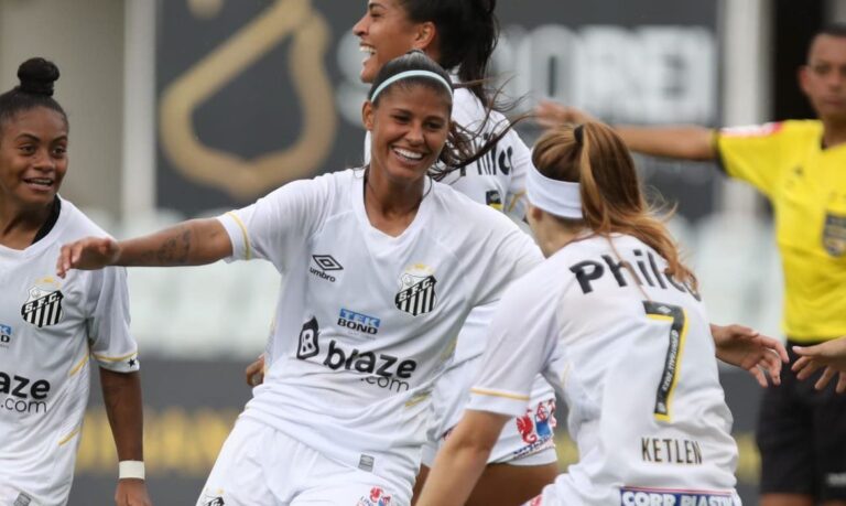 Goleadas de Santos e Cruzeiro marcam o domingo no Brasileirão Feminino