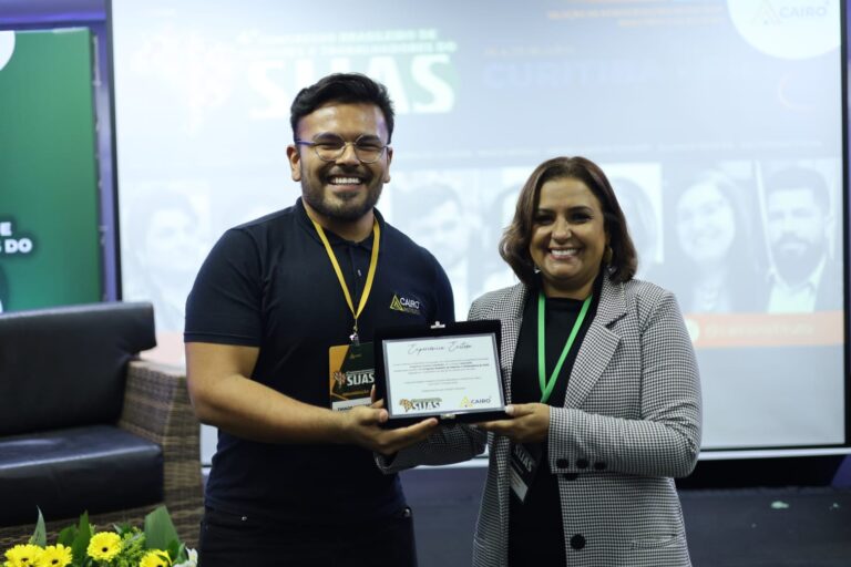 Programa Guarda Subsidiada da Assistência Social ganha prêmio em Curitiba durante congresso do Suas