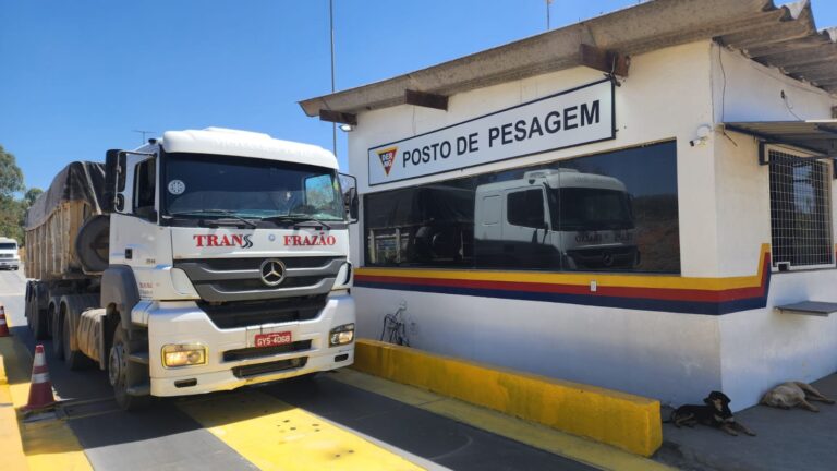 DER-MG acompanha aferição de balanças de pesagem na MG-439, no Centro-Oeste do estado