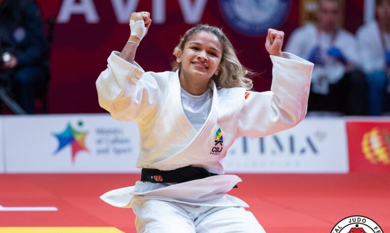 Judoca Larissa Pimenta é tetracampeã pan-americana