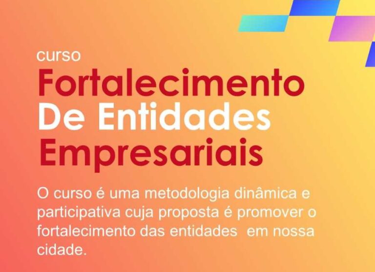 Sebrae Minas e Prefeitura promovem curso gratuito para fortalecer entidades empresariais de Itabira