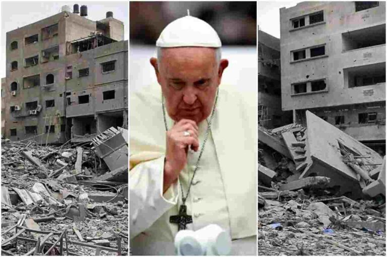 Papa afirma que é um direito de Israel se defender após ataque