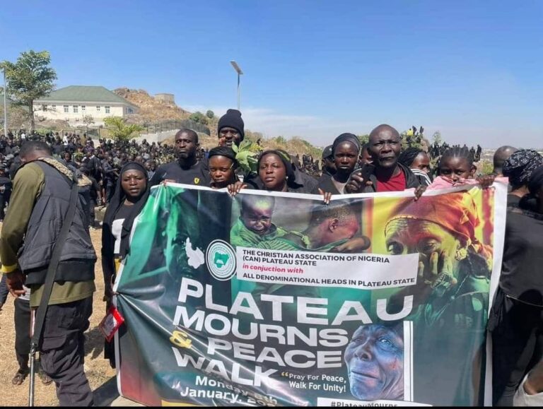 Cristãos organizam protesto pacífico na Nigéria