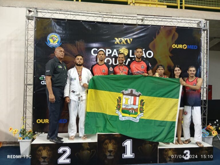 São Gonçalo conquista medalhas de Ouro e Prata na 25ª Copa Leão Dourado de Jiu Jitsu