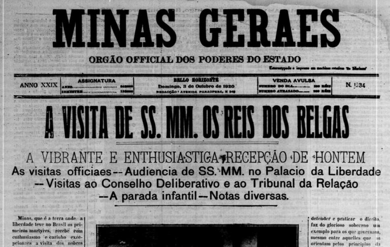 Diário Oficial completa 132 anos e acervo digitalizado conta a história de Minas Gerais