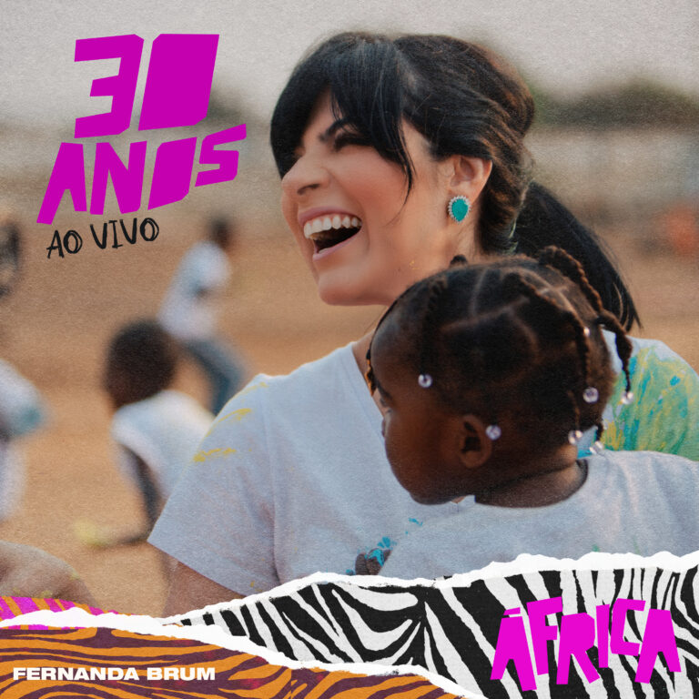 Gravado na África, Fernanda Brum lança projeto comemorativo de 30 anos de carreira