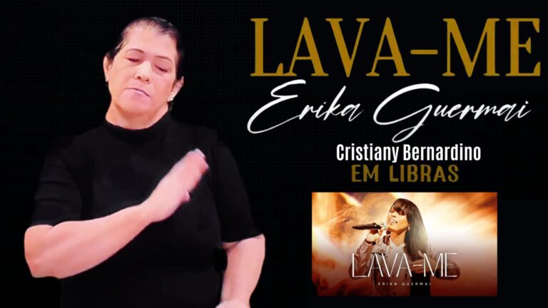 Erika Guermai lança versão acessível do clipe “Lava-me” para a comunidade surda