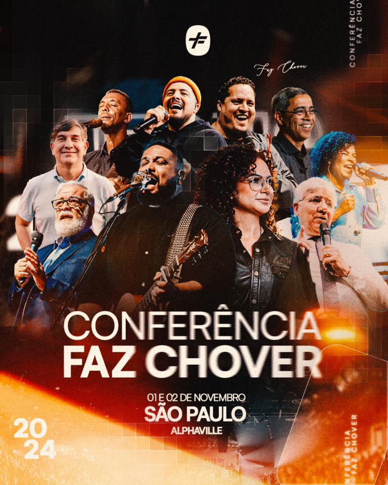 Imperdível! Conferência Faz Chover em São Paulo nos dias 1 e 2 de novembro