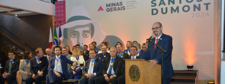 Governo de Minas celebra o Pai da Aviação com a entrega da Medalha Santos Dumont