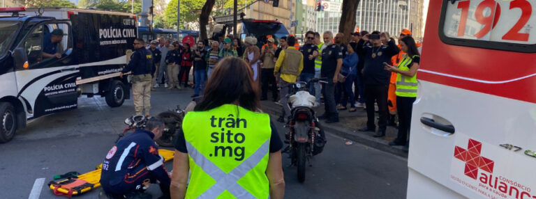 Maio Amarelo: Governo de Minas promove ações educativas na Praça Sete