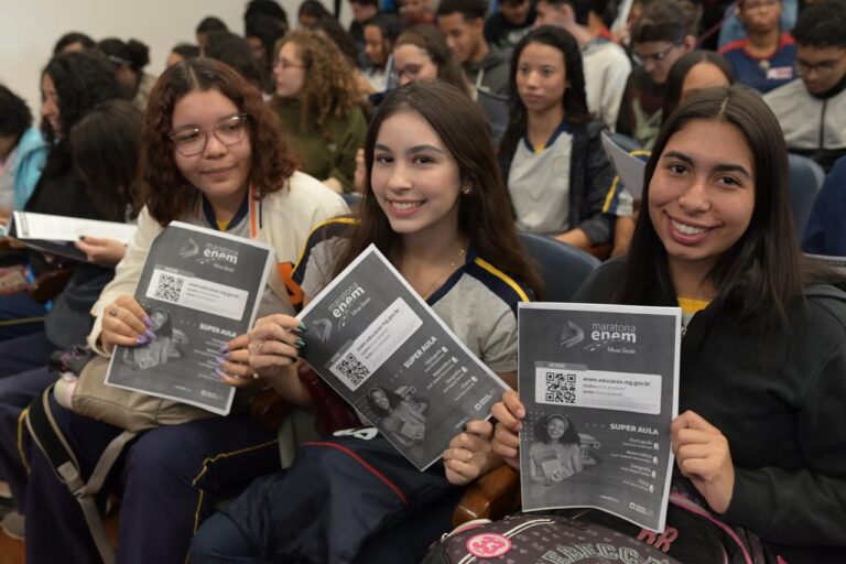 Estudantes do ensino médio da rede estadual têm até sexta-feira (6/6) para se inscrever no Enem 2025