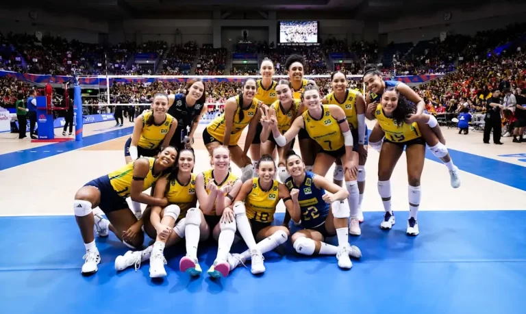 Brasil derrota Japão e mostra força na Liga das Nações de Vôlei