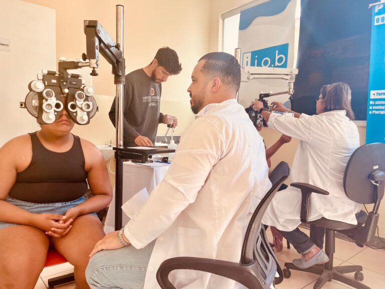 Prefeitura leva exames oftalmológicos a todas as comunidades de São Gonçalo do Rio Abaixo