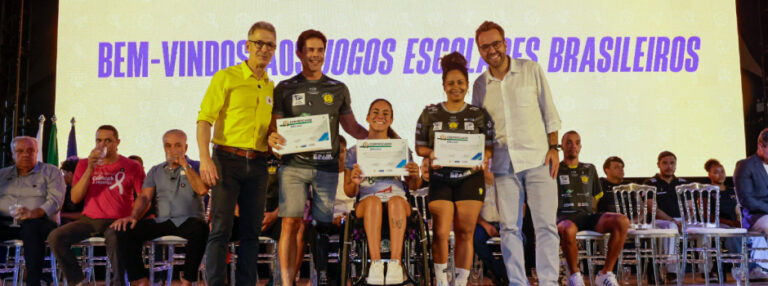 Governo de Minas recebe delegações dos Jogos Escolares Brasileiros 2025 em Uberlândia