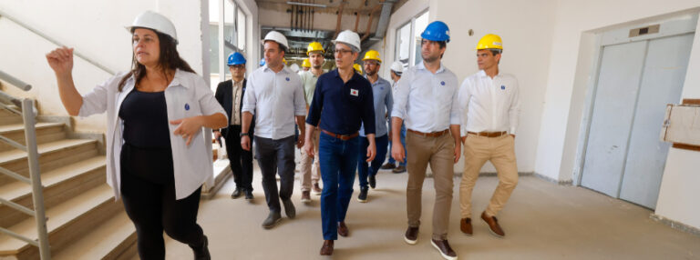 Governo de Minas vistoria obras do Hospital Regional de Governador Valadares, que avançam dentro do cronograma