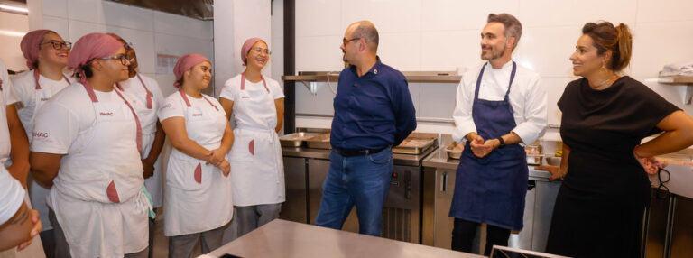 Vice-governador de Minas participa de jantar preparado por formandos do curso de Gastronomia do Trilhas do Futuro