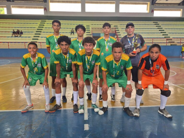 Categorias de base de São Gonçalo participam de amistosos em Itabira e conquistam vitória no Sub-15