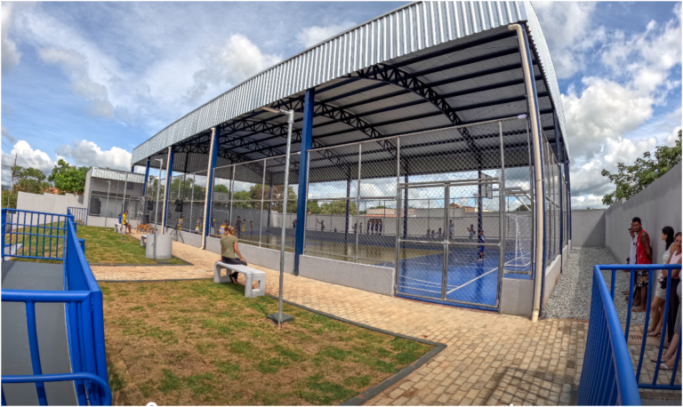 Acordo de Brumadinho: quadra poliesportiva é inaugurada em Mateus Leme