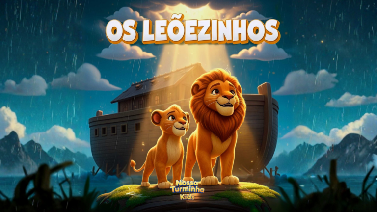 Nossa Turminha Kids apresenta “Os Leõezinhos”, mais uma canção animada e cheia de valores cristãos