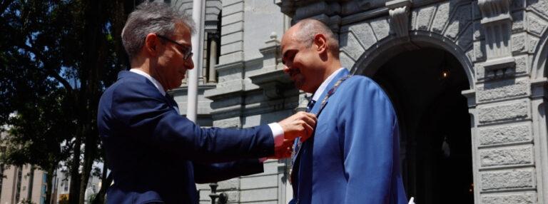 Governo de Minas realiza cerimônia de transmissão do cargo de governador de Romeu Zema para Mateus Simões