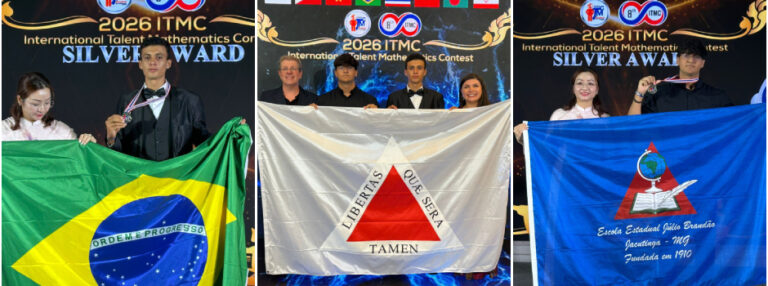 Estudantes da rede estadual de Minas conquistam duas medalhas de ouro em olimpíada de Matemática na Tailândia