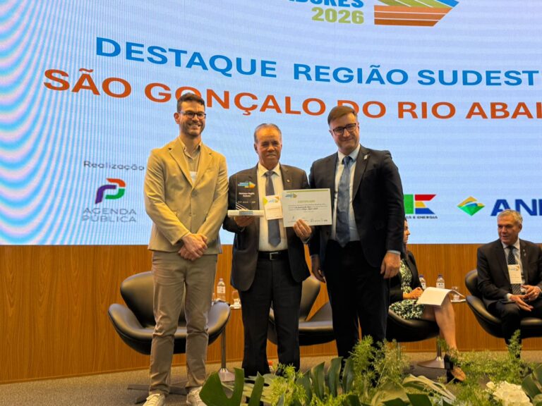 São Gonçalo do Rio Abaixo conquista três importantes prêmios nacionais em Brasília
