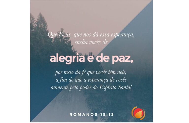 Alimento Diário: Uma reflexão para o seu dia!