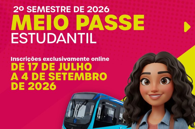 Meio Passe Estudantil abre inscrições para o segundo semestre em Itabira