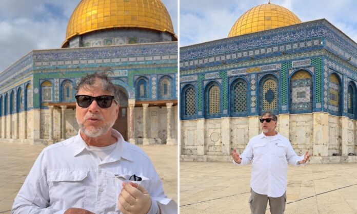 Pastor Joel Engel realiza oração pelo Brasil durante visita a Israel